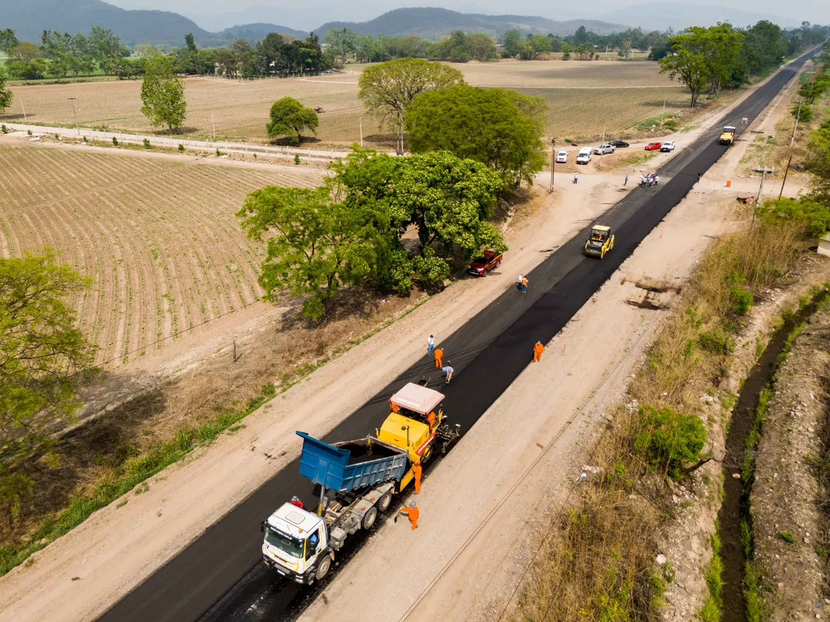 avanzan las obras en las rutas provinciales 42 y 43
