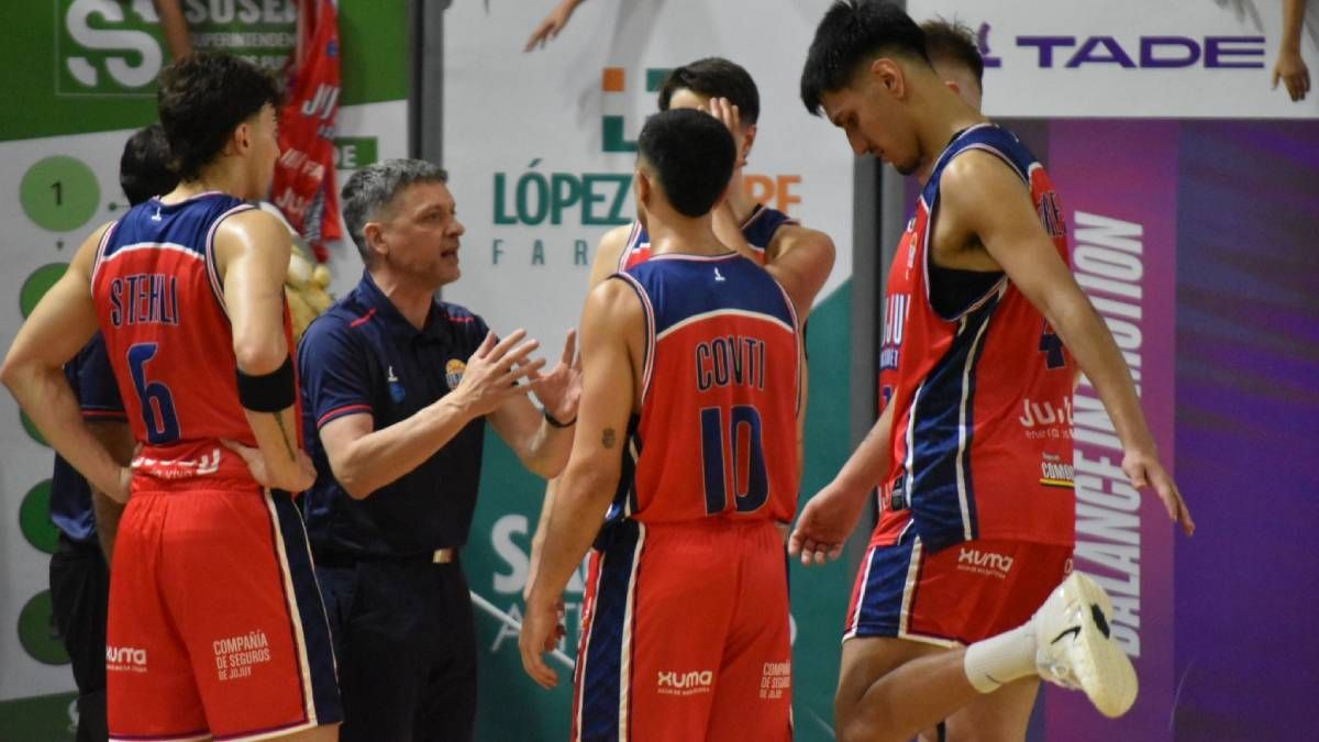 Calendario para Jujuy Básquet en enero del 2026.