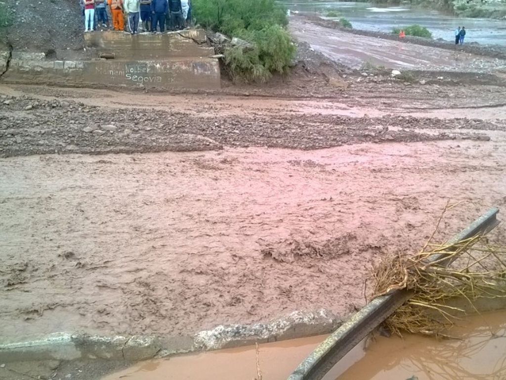 Crecida del río