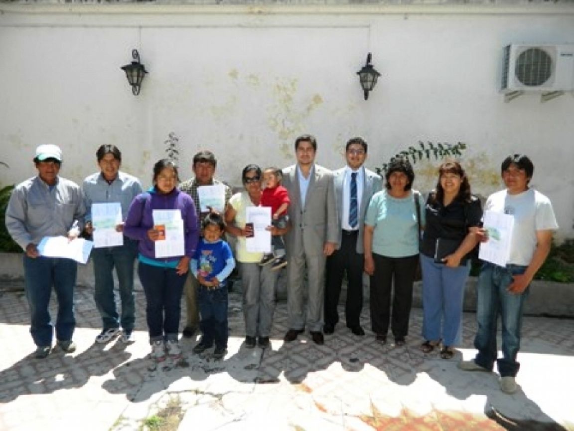 Entrega de subsidios