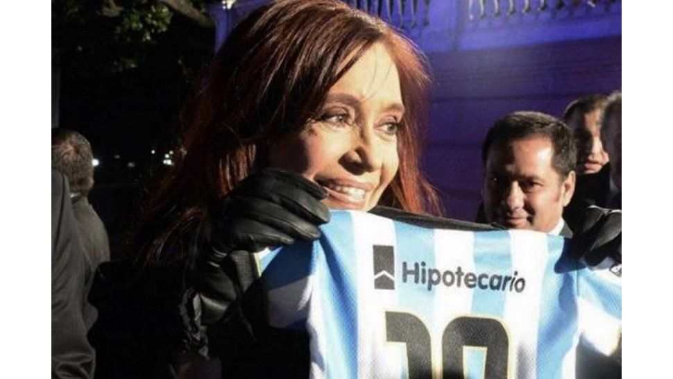 Cristina visitó a Néstor