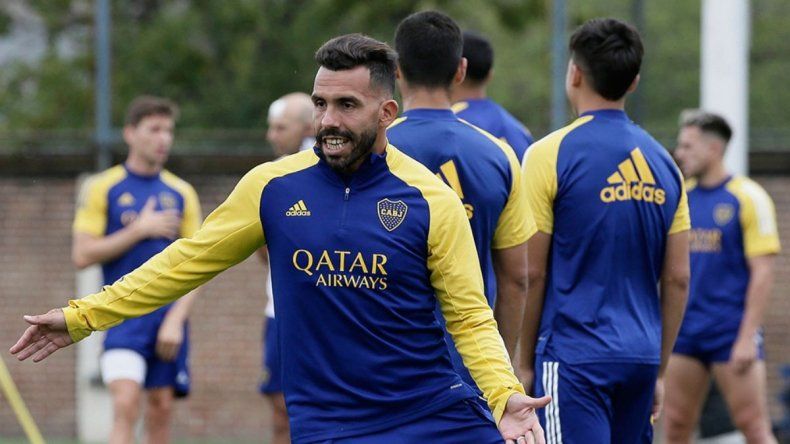 Carlos Tévez, en duda. /Foto: Télam