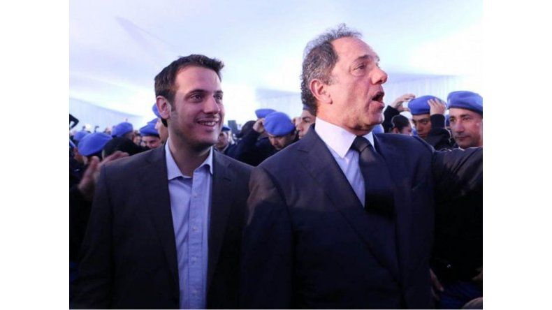 Scioli y Álvarez en Lanús