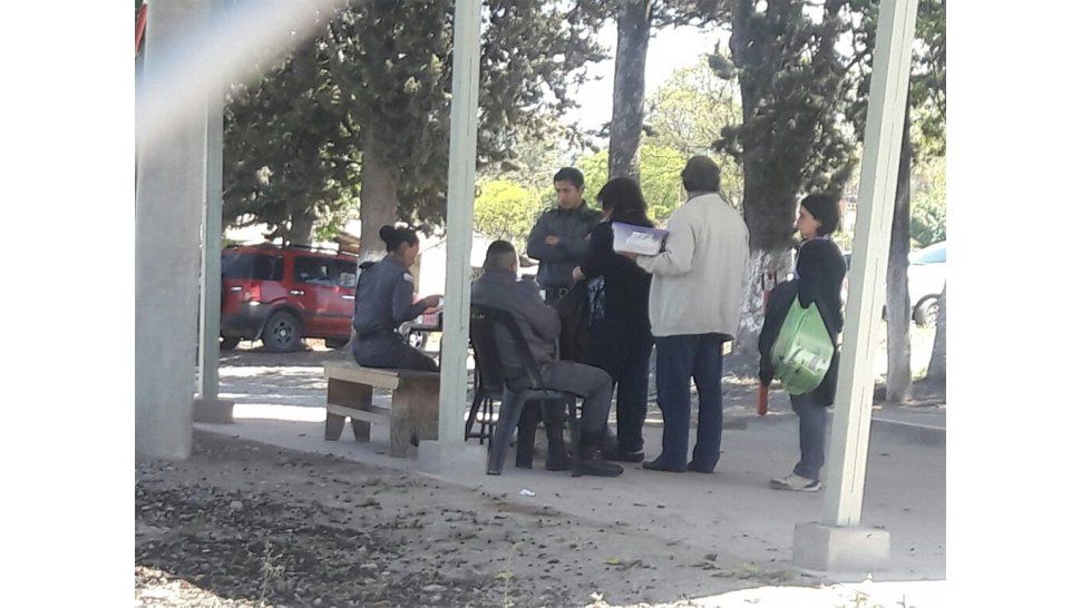 Familiares se registran
