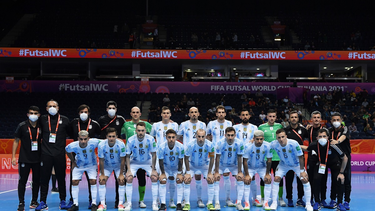 Argentina enfrenta a Portugal en la final del Mundial de Futsal.