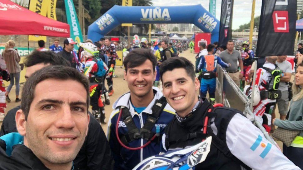 Jujeño es coach del equipo de Enduro que participa de los Six Days en Chile