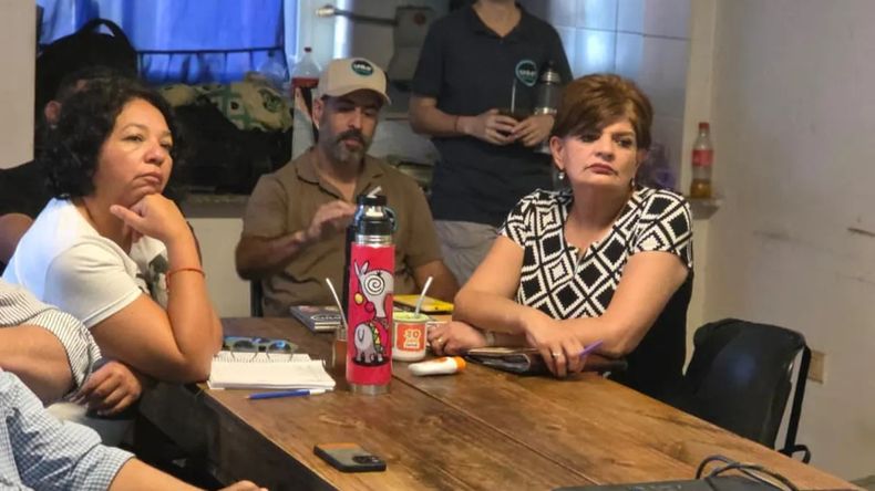 La ministra de Ambiente, María Inés Zigarán, encabezó la reunión en el Ramal.