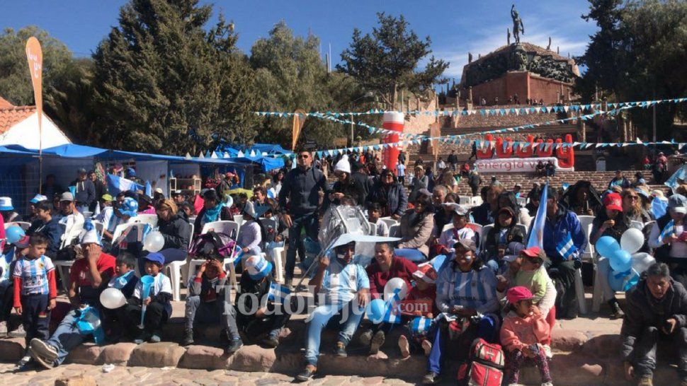 Humahuaca, el punto de aliento elegido para el partido frente a Francia