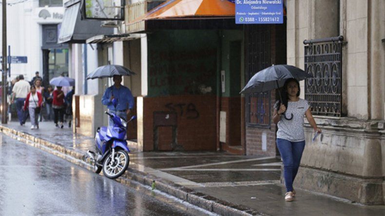 Jujuy pasado por agua: Mirá cómo seguirá el tiempo en la provincia