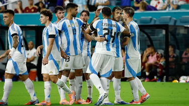 La Selección Argentina venció 1 a 0 a Venezuela en amistoso en Miami