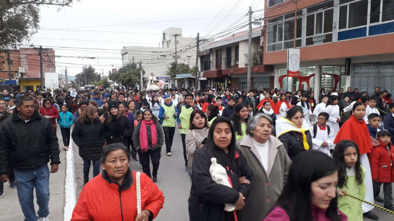 Procesi&oacute;n al San Cayetano en Palpal&aacute;.
