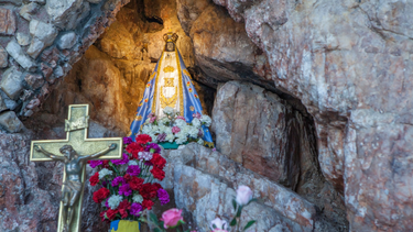 Gruta de la Virgen del Valle en Catamarca.