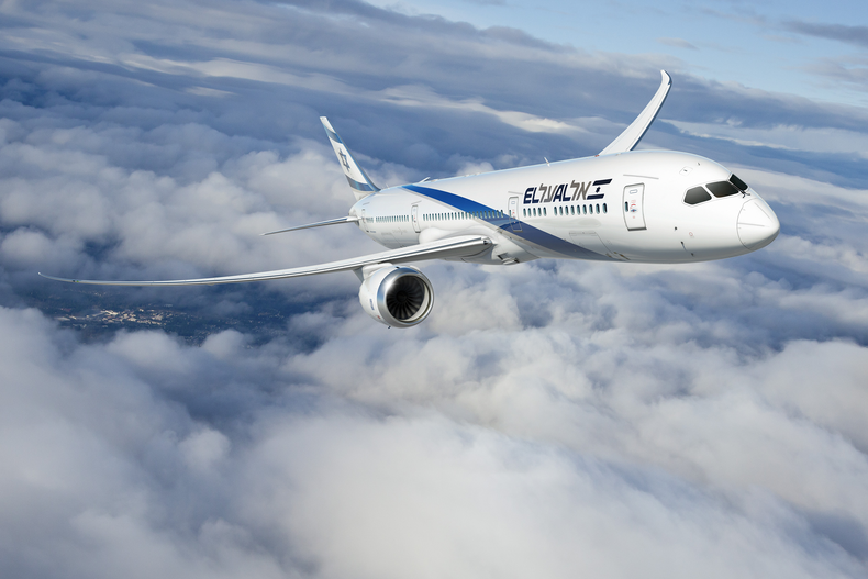 Vuelo ente Argentina e Israel.