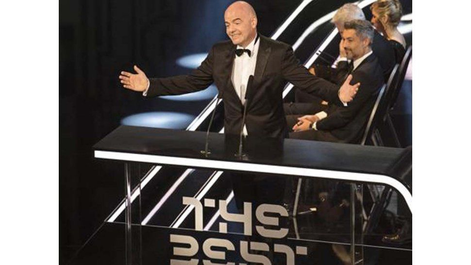 El presidente de la FIFA, el suizo Giann