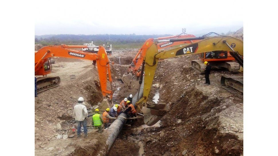 Trabajo en el acueducto