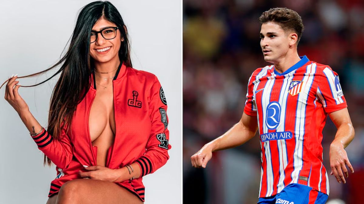 Mia Khalifa se refirió a los rumores de romance con Julián Álvarez