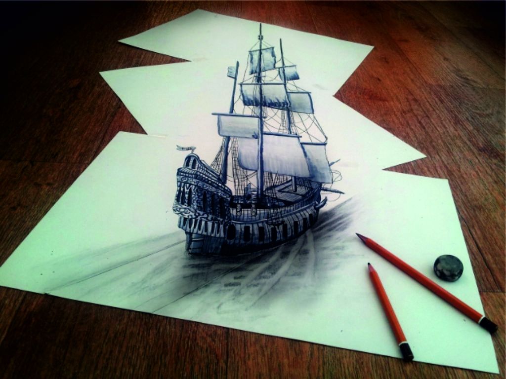 Colección de dibujos en 3D