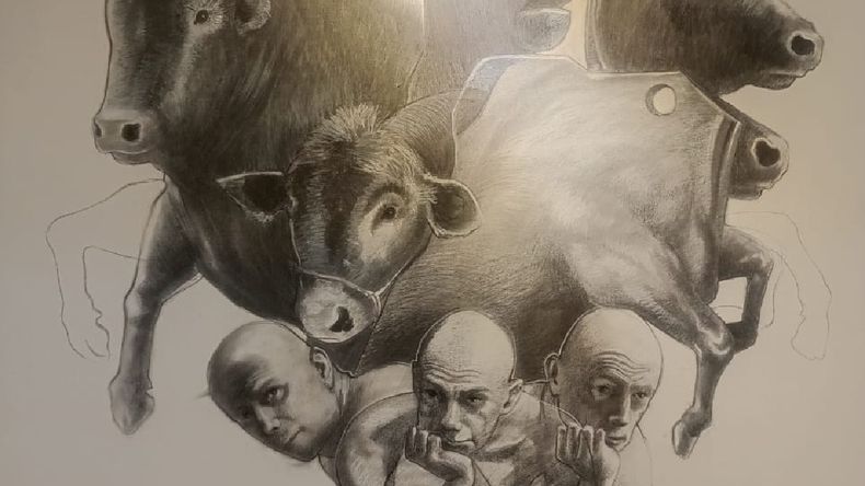 Facundo Cañazares inauguró su muestra en Culturarte