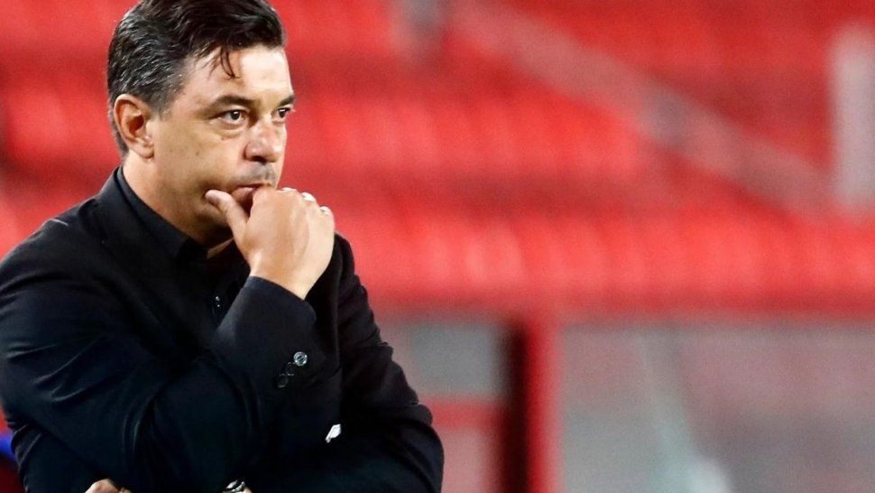 Marcelo Gallardo, el DT de River.