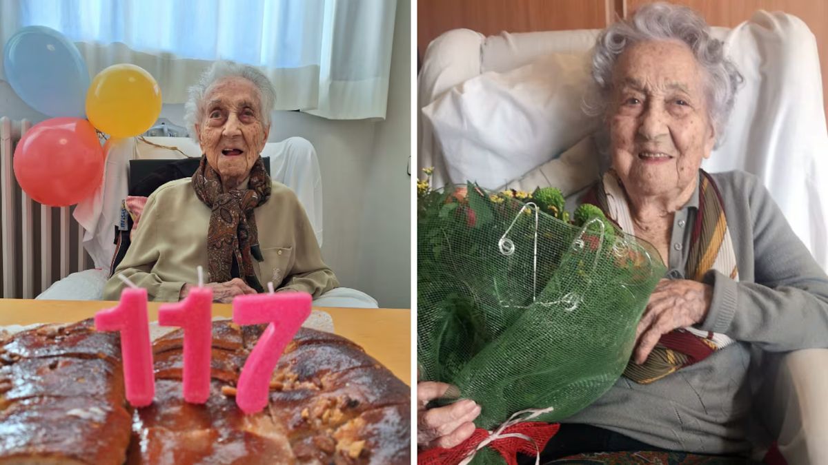 La persona más longeva del mundo, la española María Branyas Morera, murió a los 117 años y 168 días.