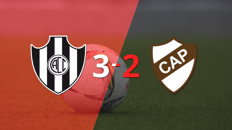Vibrante 3-2 en el triunfo de Central Córdoba (SE) sobre Platense