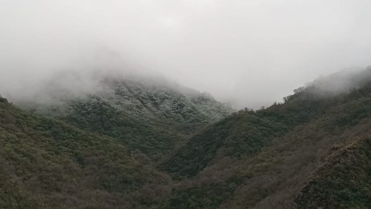Yala amaneció con fuertes heladas y el frío se hace sentir