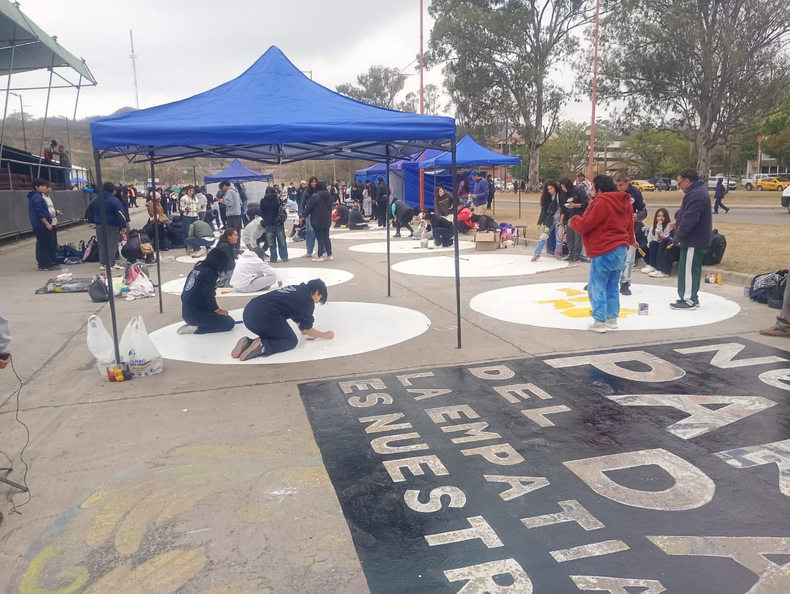 Pintada Estudiantil 2026.