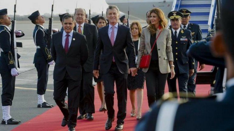 Macri en Lima