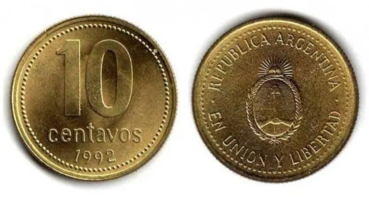 Pagan hasta $200 mil por una moneda argentina de 10 centavos: cómo