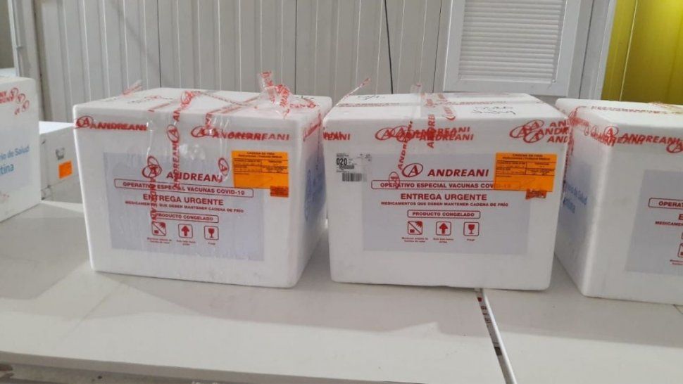 Llegó a Jujuy el segundo lote de las vacunas rusas&nbsp;