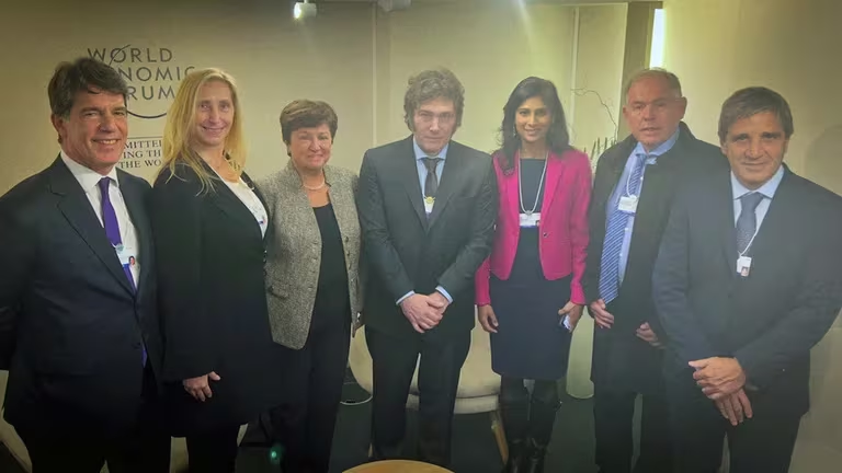 javier milei se reunio con kristalina georgieva, titular del fmi