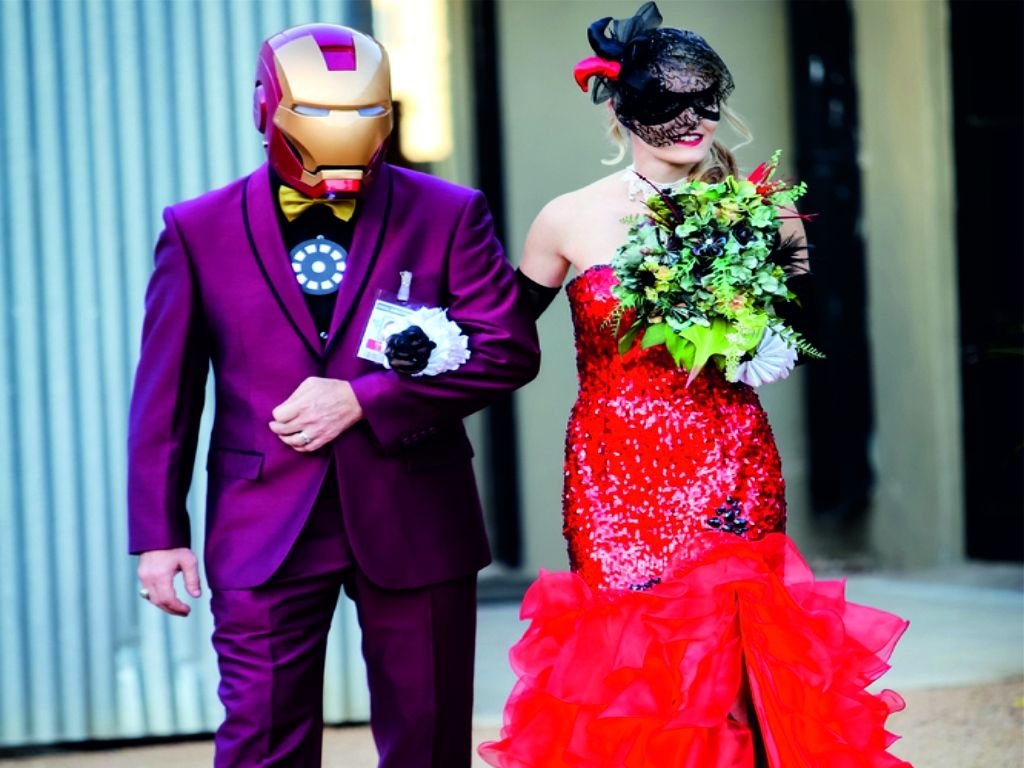 El padre llevando a la novia