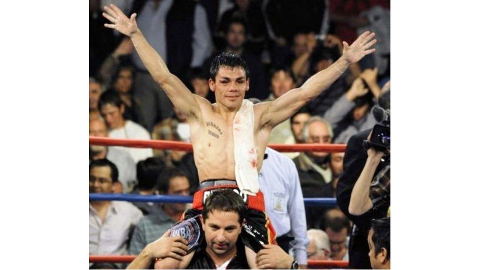 El saludo del campeón