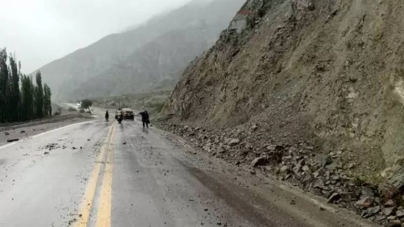 Algunas rutas están intransitables