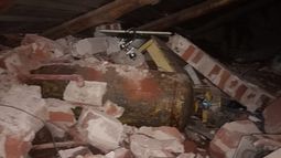 Explotó un tubo de gas.