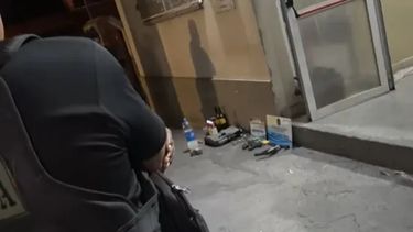 Hinchas de Central Norte detenidos.