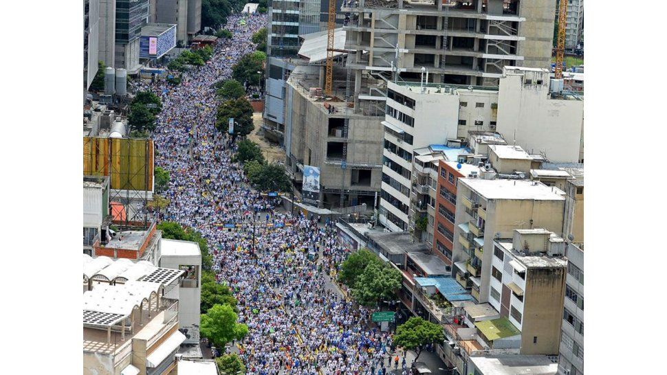 Marcha en Caracas