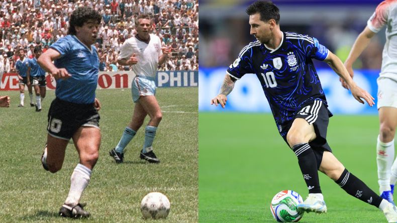 La Selección Argentina jugará de azul ante Inglaterra.