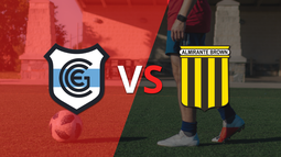 Gimnasia (J) y Almirante Brown comienzan el segundo tiempo sin goles