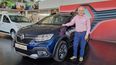Ariel Sánchez y el nuevo Renault Stepway