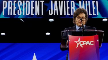 JavierMilei expuso en la Conferencia Política de Acción Conservadora