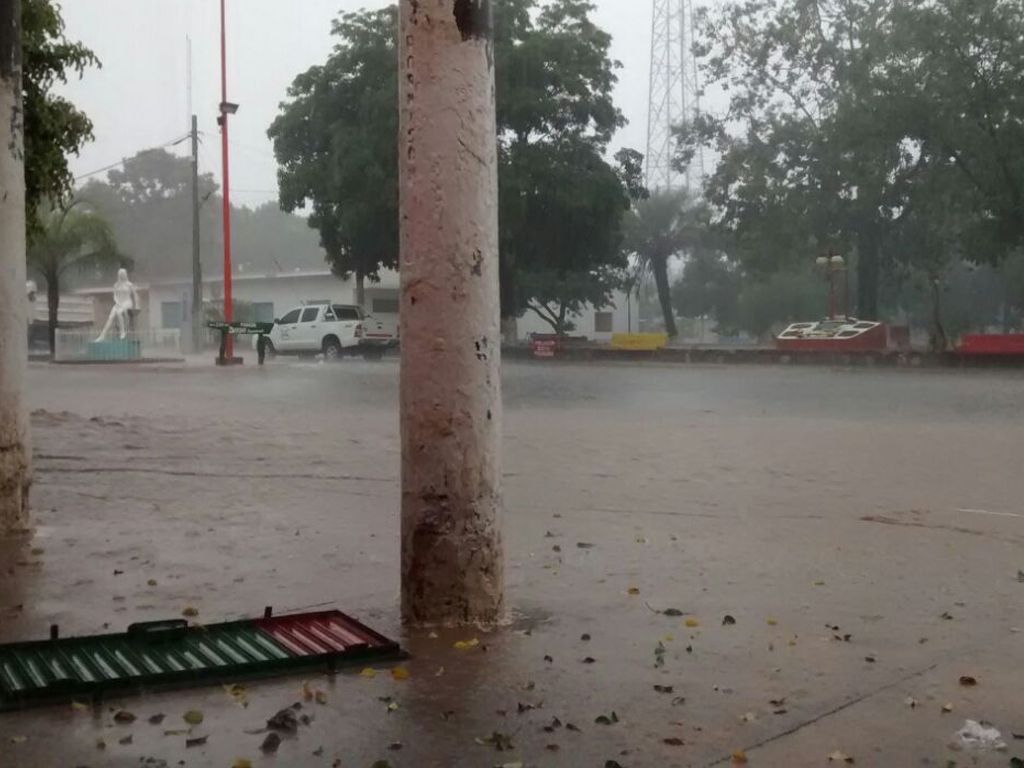 Lluvia en Santa Clara
