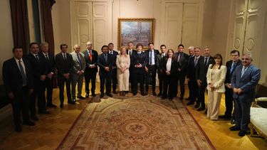 Javier Milei con los Gobernadores
