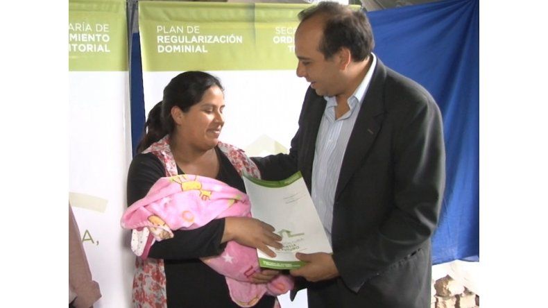 Entrega de escrituras