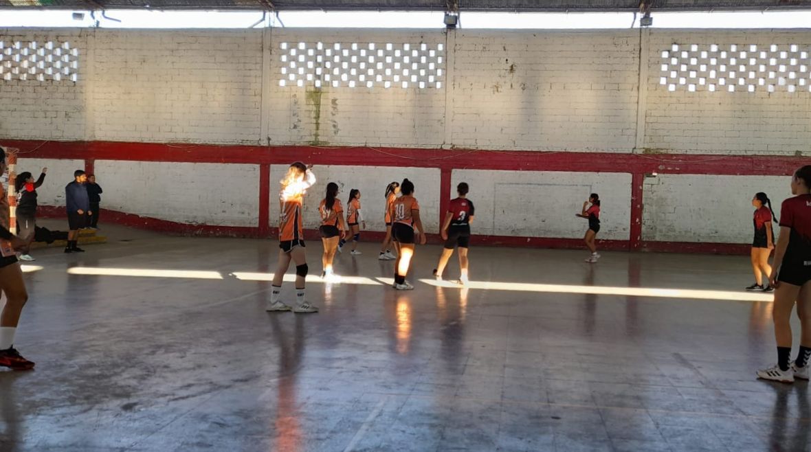 Juegos Evita: primera fecha del sub 16 de handball