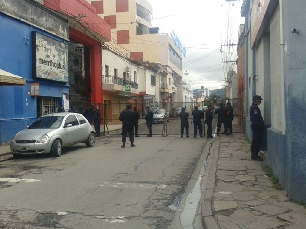 Corte en el Juzgado