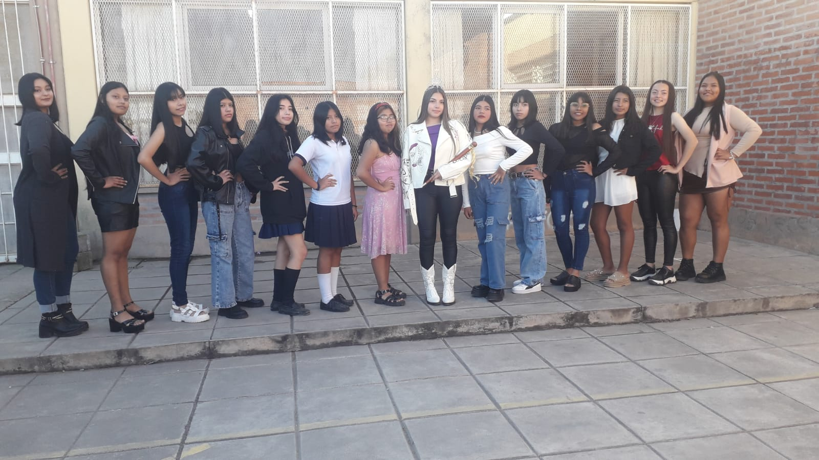 Candidatas del Secundario 32.