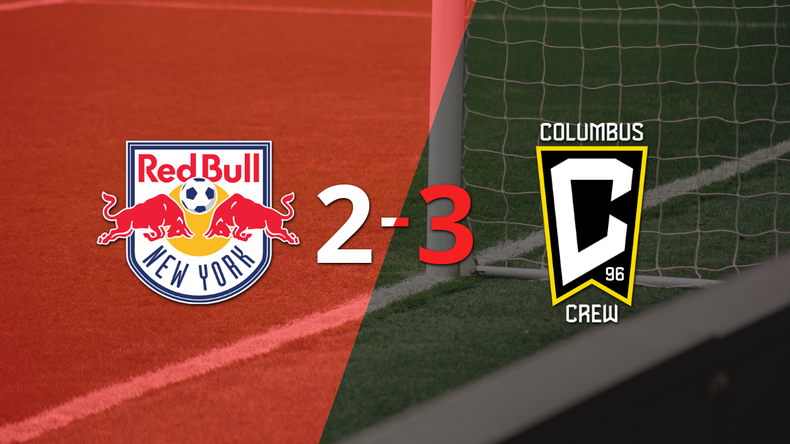 New York Red Bulls cayó ante Columbus Crew con un gol agónico, a pesar del doblete de Emil Forsberg