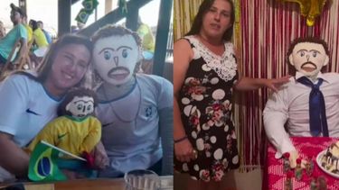 Brasileña casada con un muñeco de trapo&nbsp;