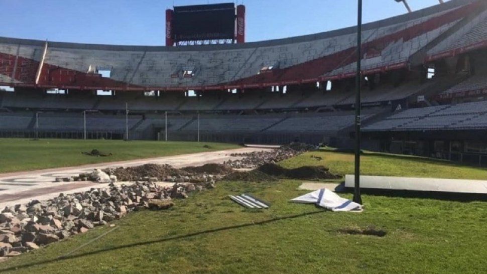 historico hallazgo en el estadio monumental